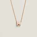 18K Hermes Mini Pop Pink Necklace