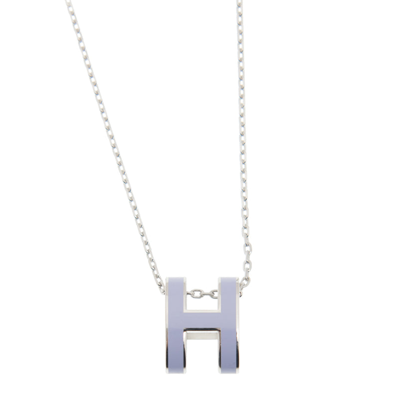 18K Hermes Mini Pop Purple Necklace