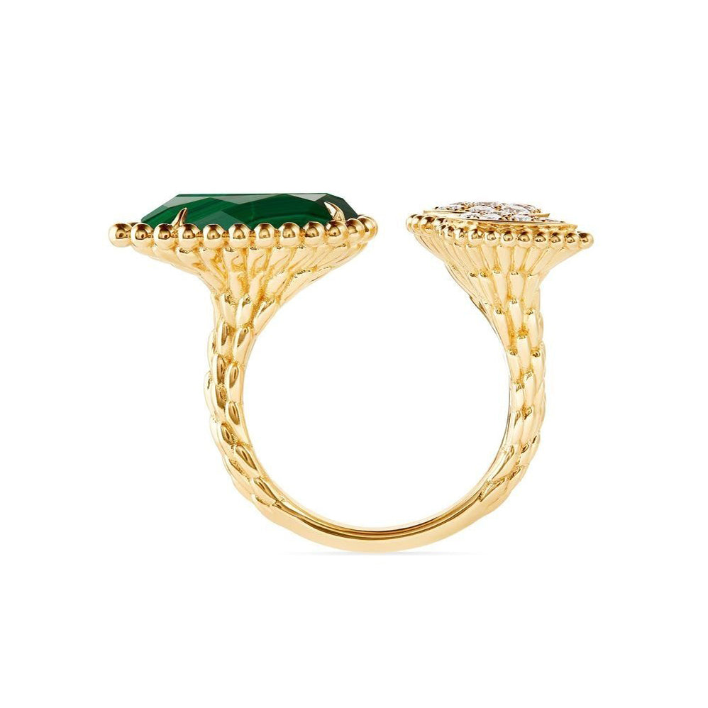 18K Serpent Boh ̈ ̈me Diamonds Ring