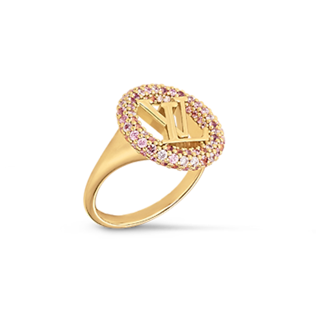 18K Louis Vuitton Louise Tresor Ring
