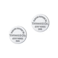 18K Tiffany Return to Circle Stud Earrings