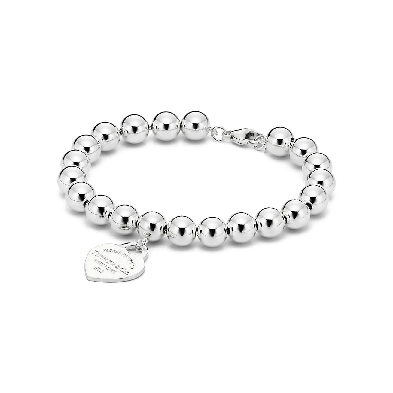 18K Tiffany Return to Heart Tag Bracelet