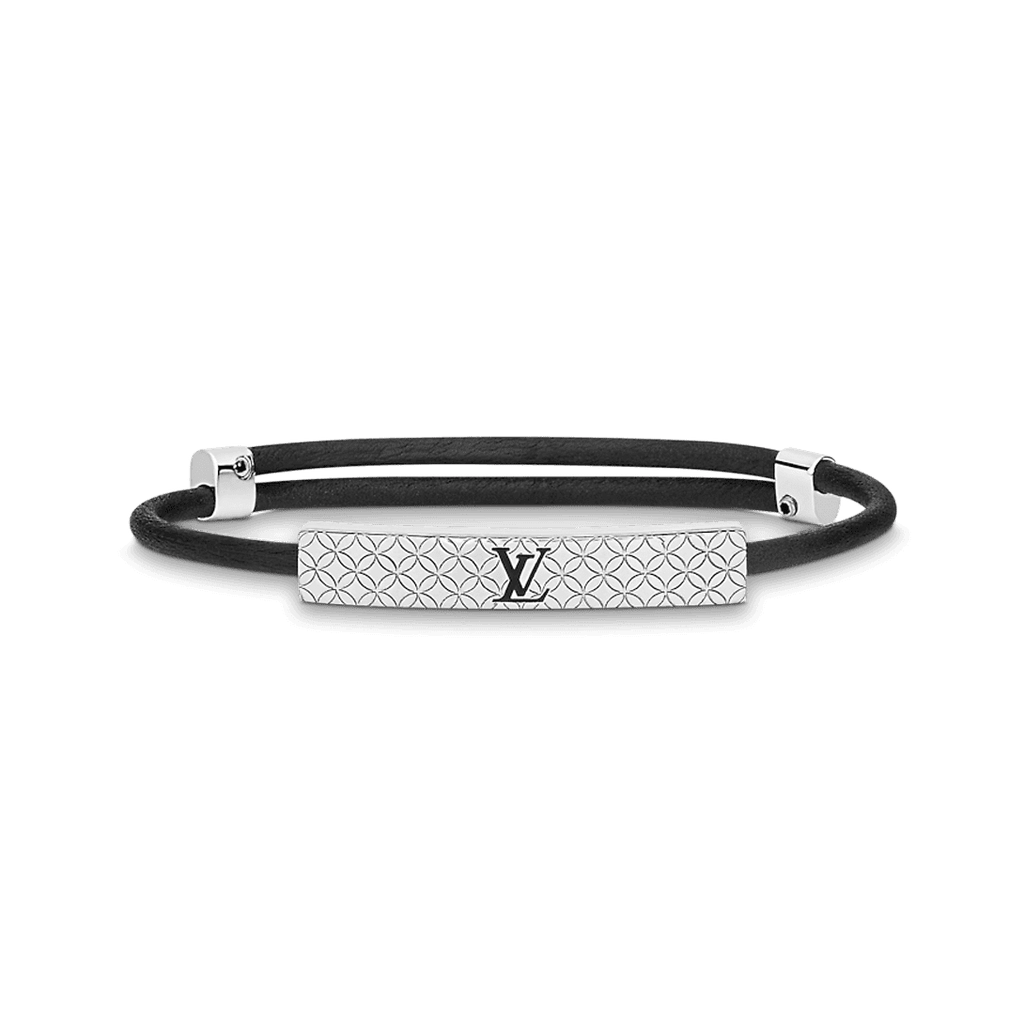 18K Louis Vuitton Champs Elys ̈¦es Black Bracelet