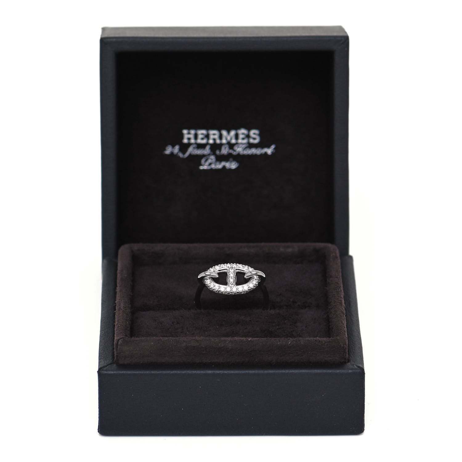 18K Hermes Farandole Diamond Ring