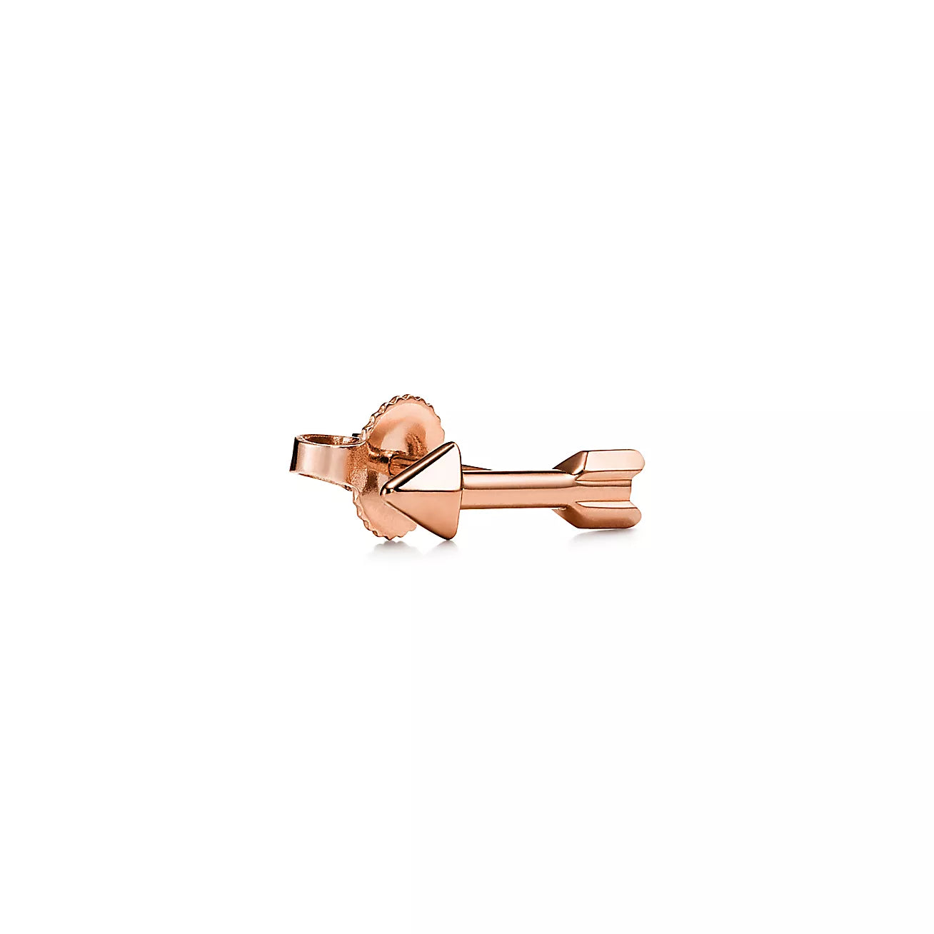 18K Tiffany Return to Lovestruck Heart Tag & Arrow Earrings