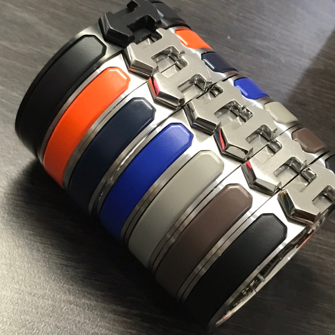 18K Hermes Super Orange Bracelet