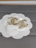 18K Chanel Classic Earrings