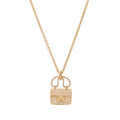 18K Hermes Amulettes Constance Pendant Necklace