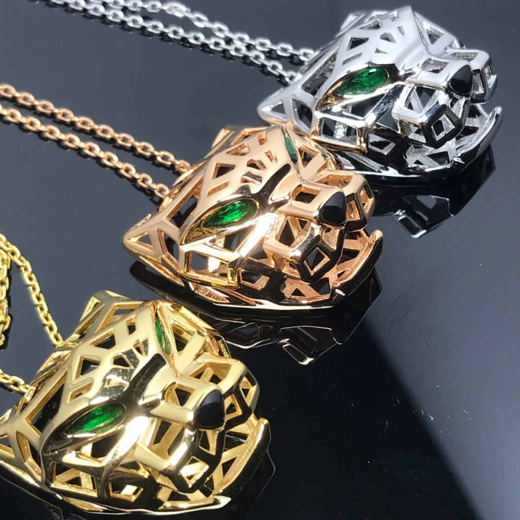 18K Panth ̈ ̈re De Necklace