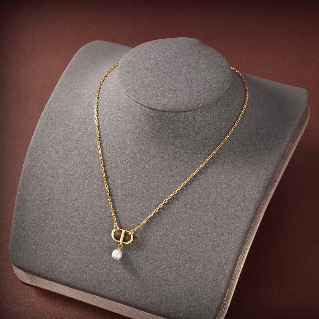 18K Dior Petit Pearl Necklace