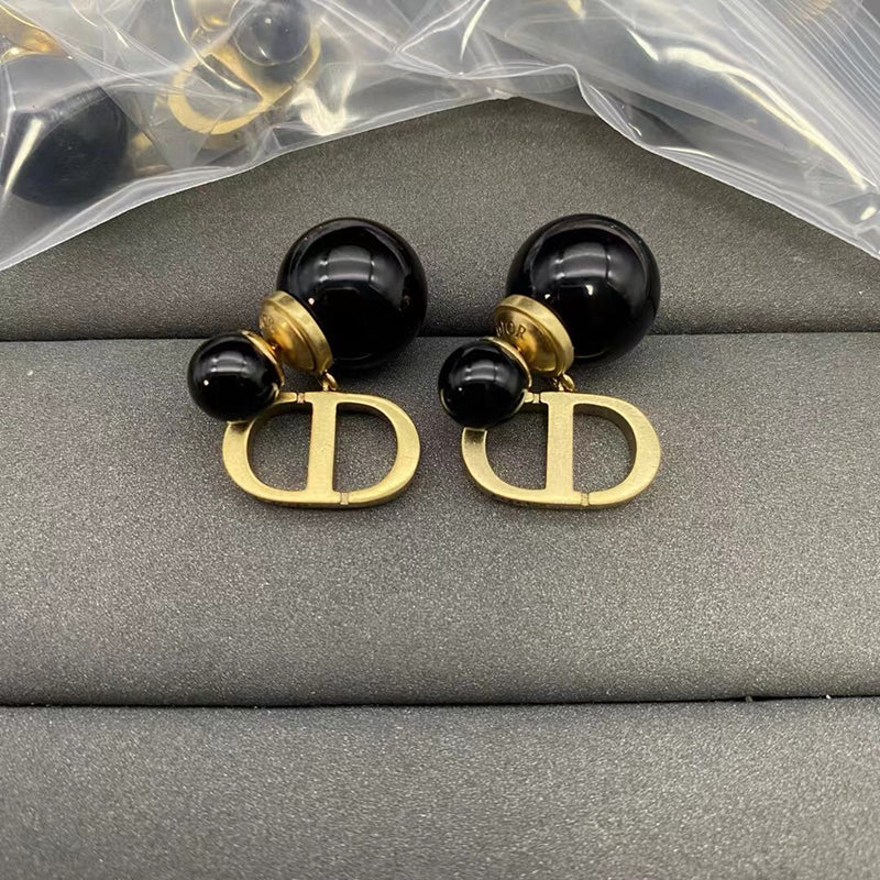 18K Dior Petit Pearl Earrings