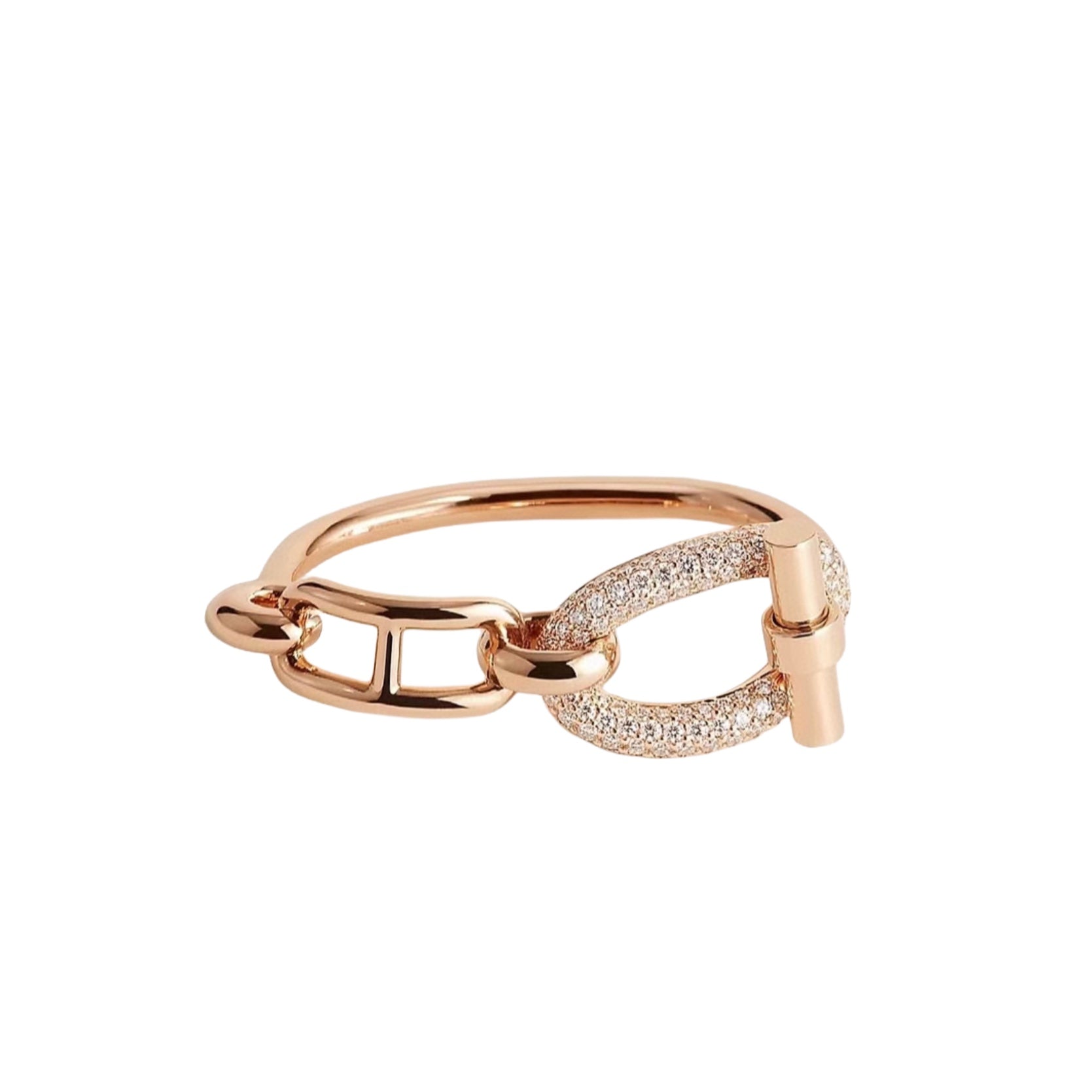 18K Hermes Adage Ring