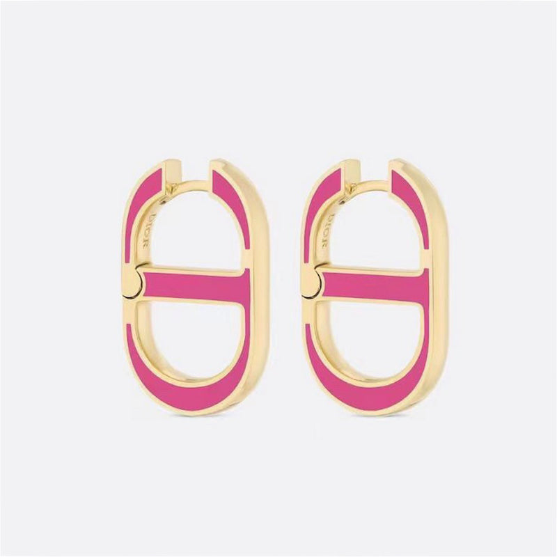 18K Dior 30 Montaigne Pink Earrings