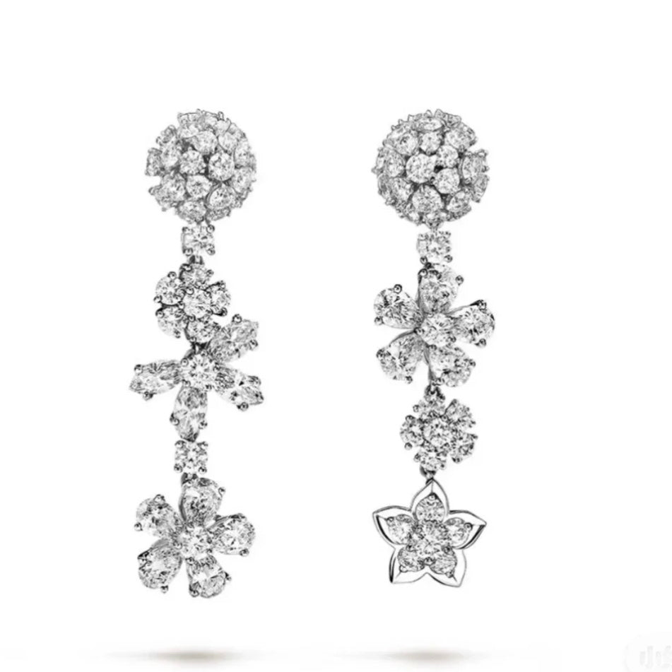 18K Folie Des Pr ̈¦s Earrings