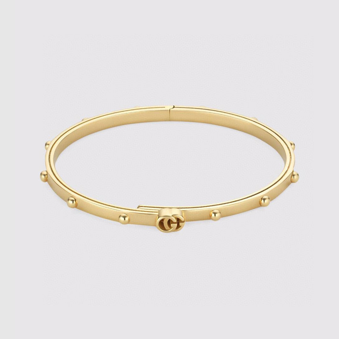 18K Gucci Double Running Gucci Bracelet