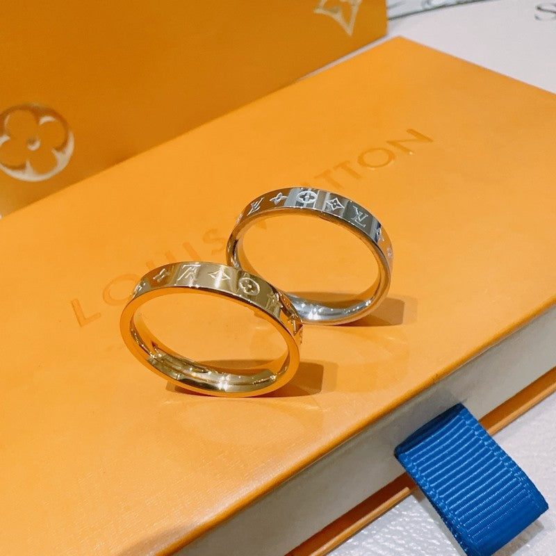 18K Louis Vuitton Instinct Set of Two Gold Ring