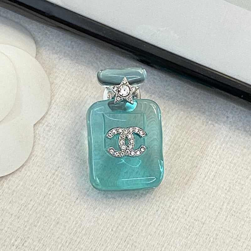 18K Chanel Perfume Color Bottle Brooch
