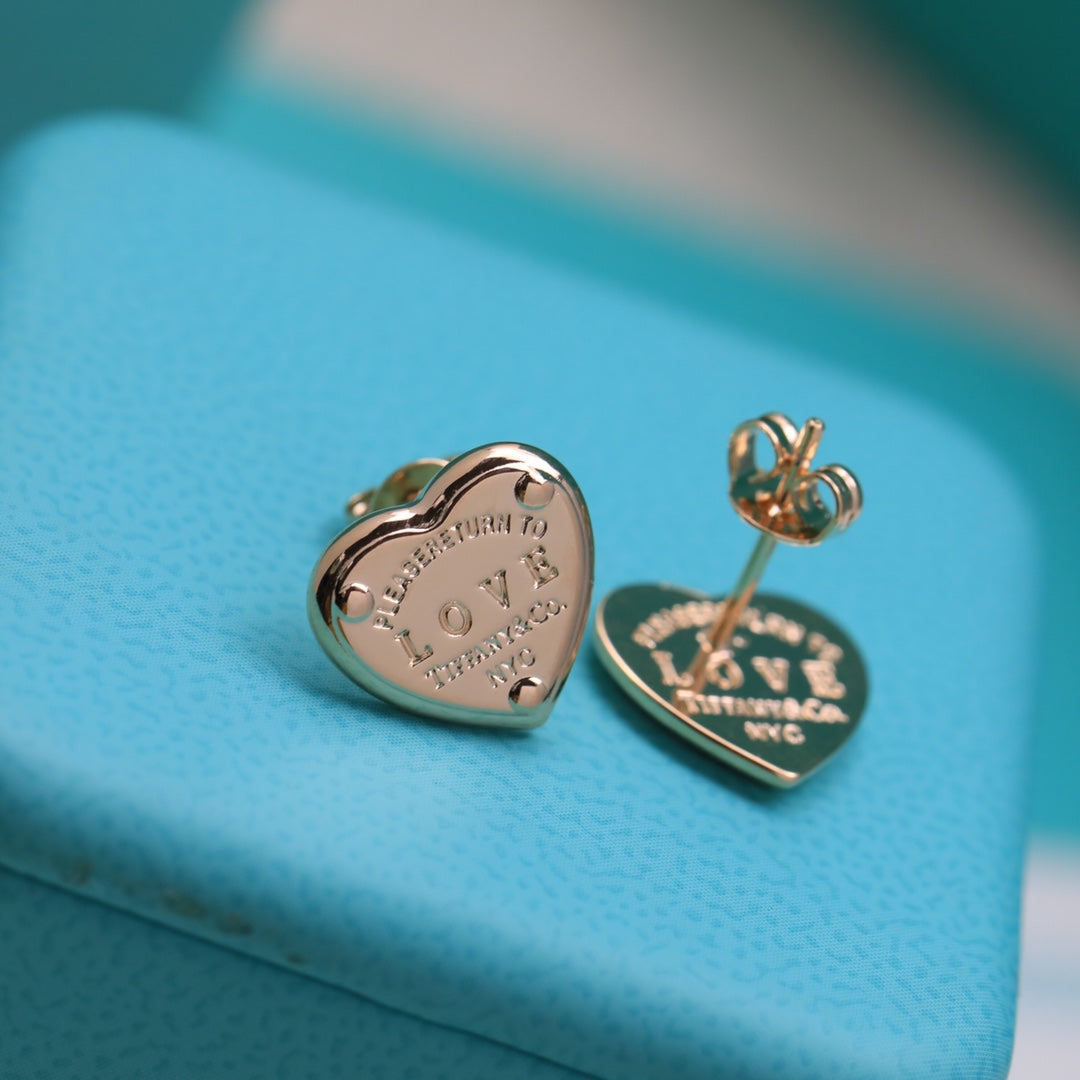 18K Tiffany Return to Love Earrings