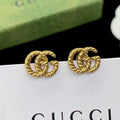 18K Gucci Double Earrings