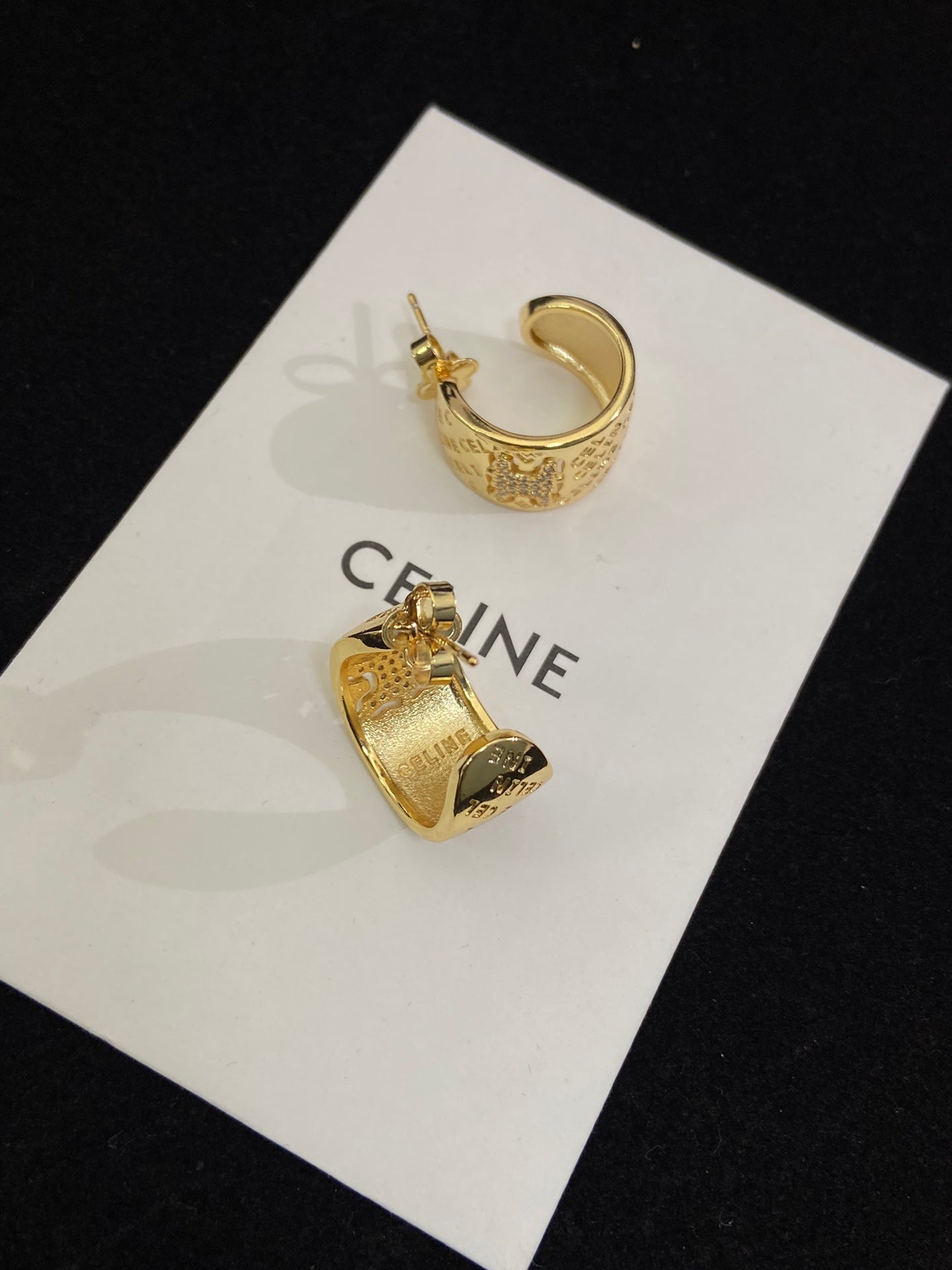 18K Celine Diamonds Earrings