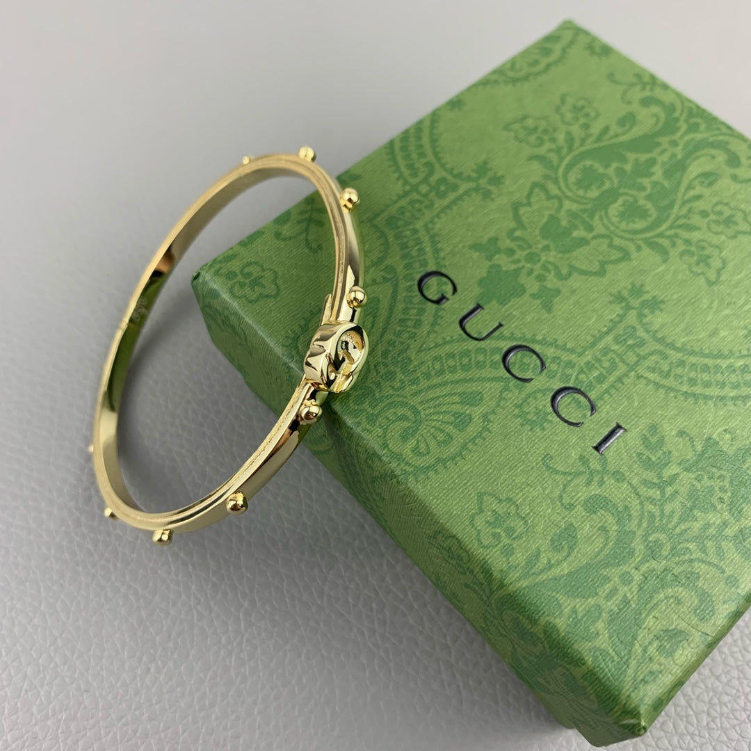 18K Gucci Double Running Gucci Bracelet