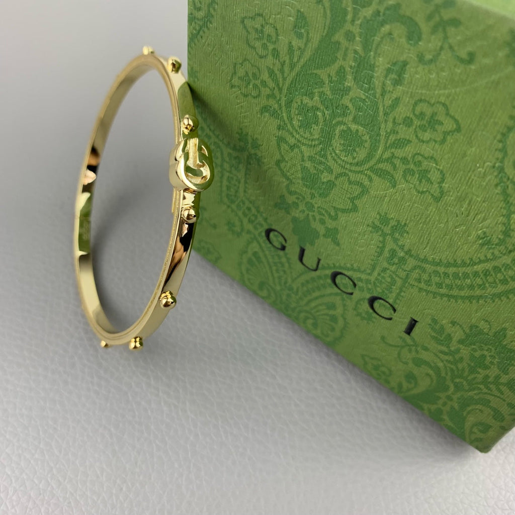 18K Gucci Double Running Gucci Bracelet