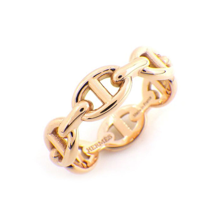 18K Hermes Chaine D'Ancre Enchainee Ring