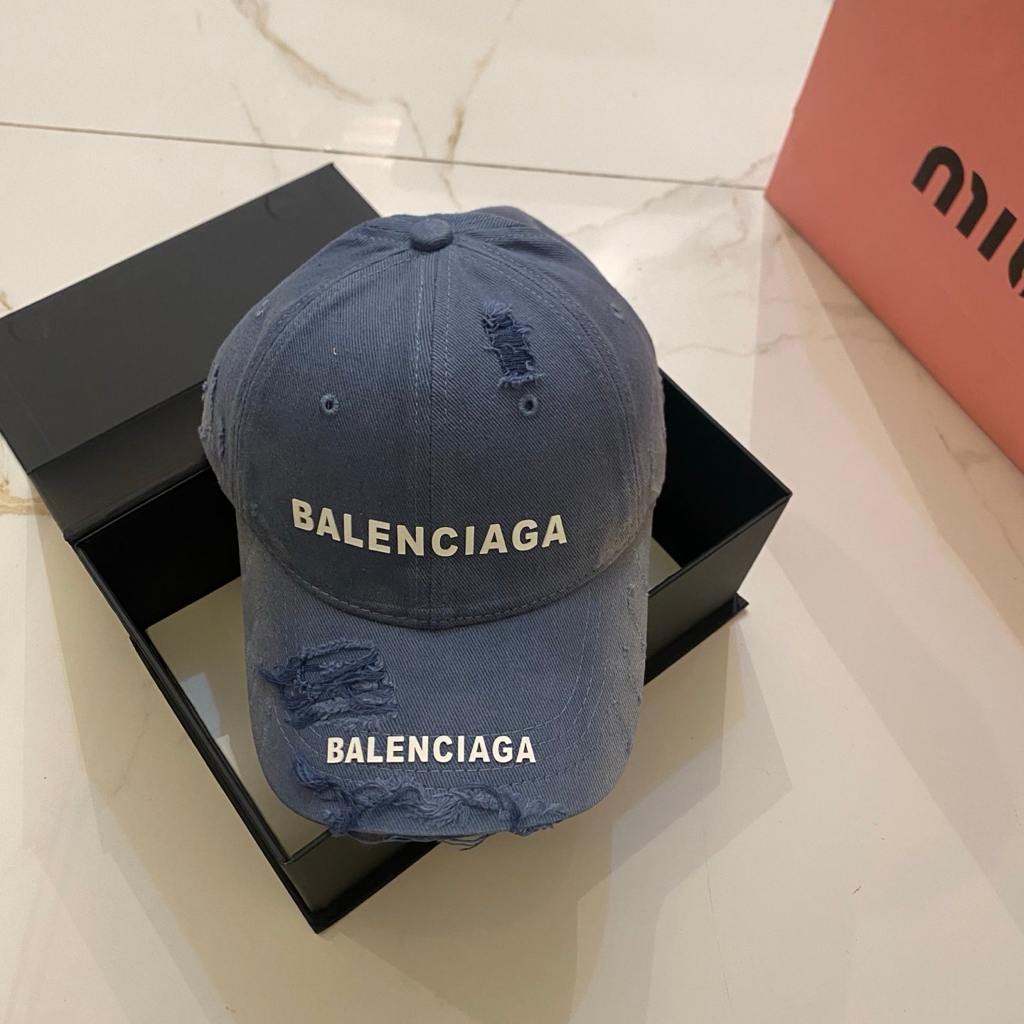 Balenciaga Washed Baseball Cap