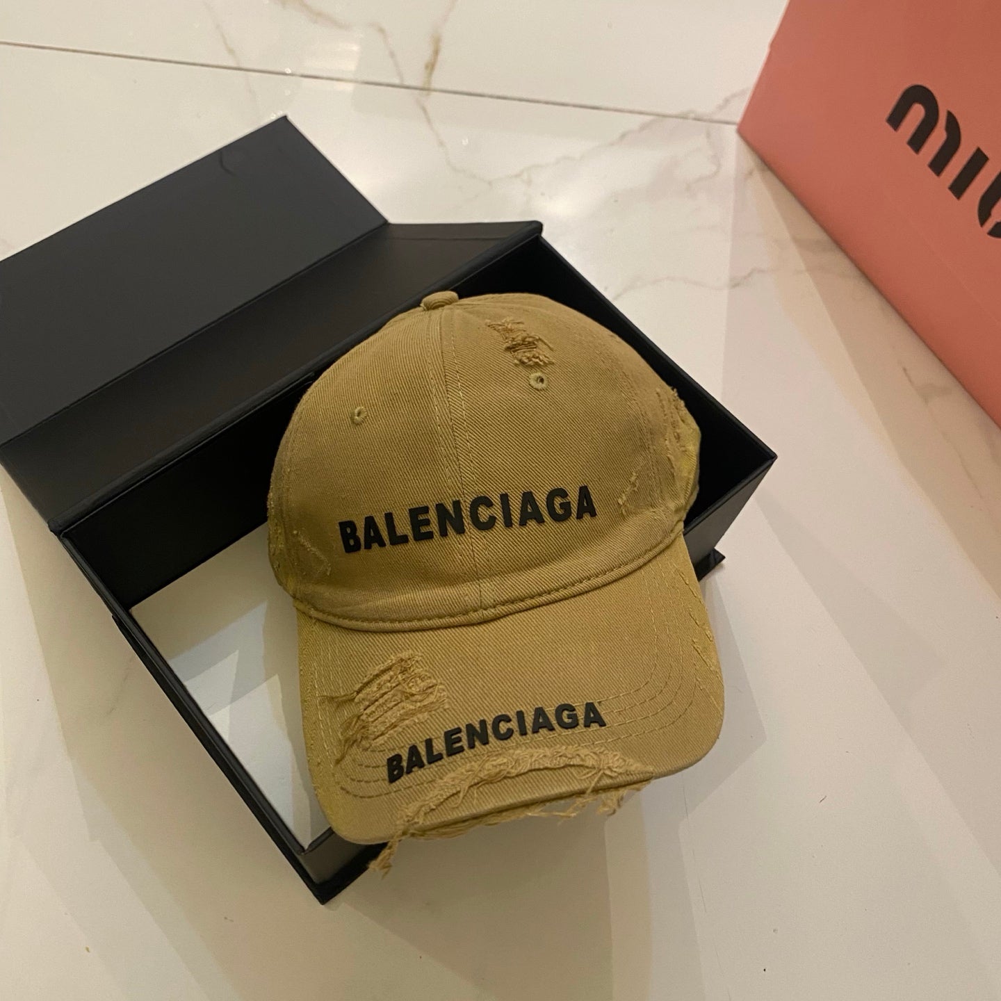 Balenciaga Washed Baseball Cap